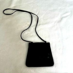 black wallet like bag